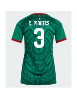 Meksiko Cesar Montes #3 Kotipaita Naisten MM-kisat 2026 Lyhythihainen